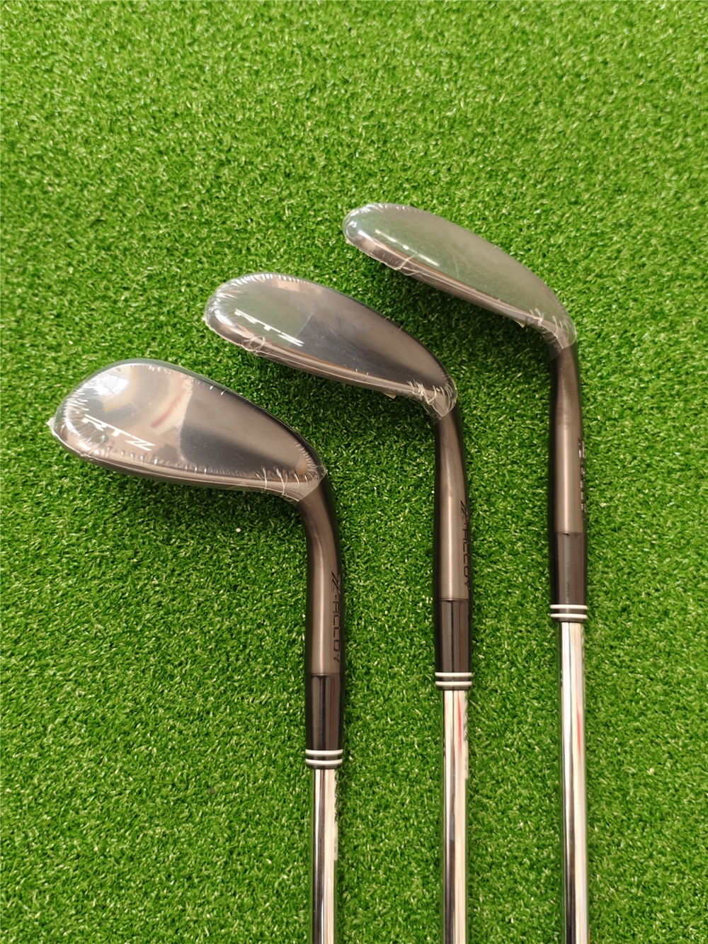 Shaft Flex Stiff - 3PCS Black RTZ Golf Clubs Wedges