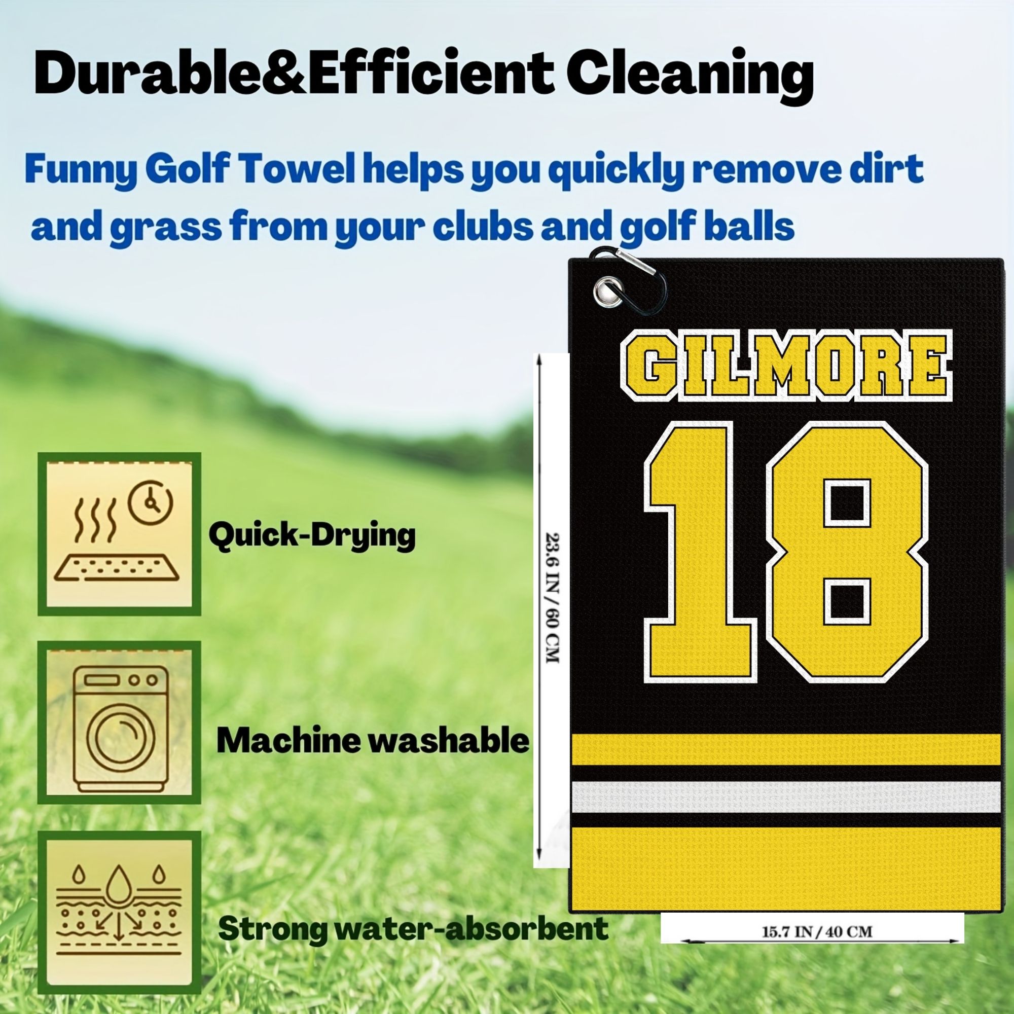 Golf Club Cleaning Kit with Go - Divot Repair Tool avaliação e preço