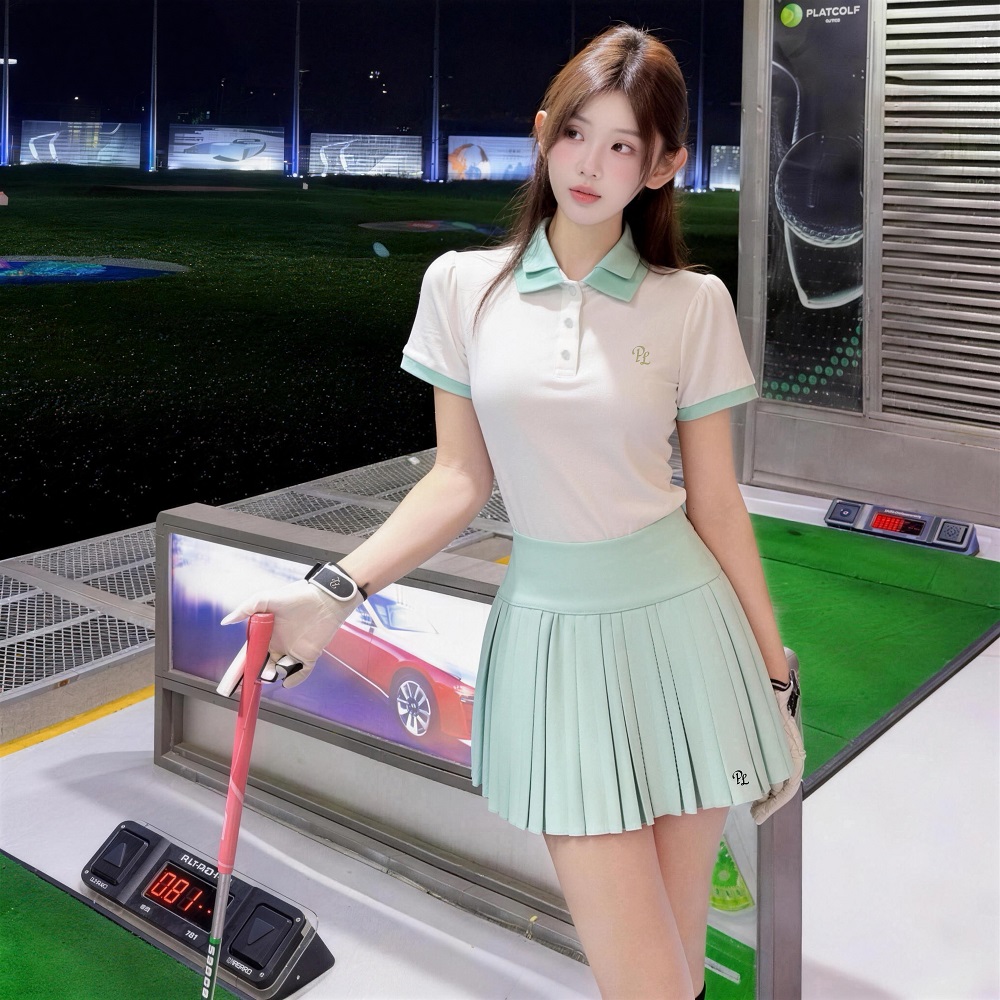 PL Golf Double Collar Polo Shi - Golf Equipment Women avaliação e preço