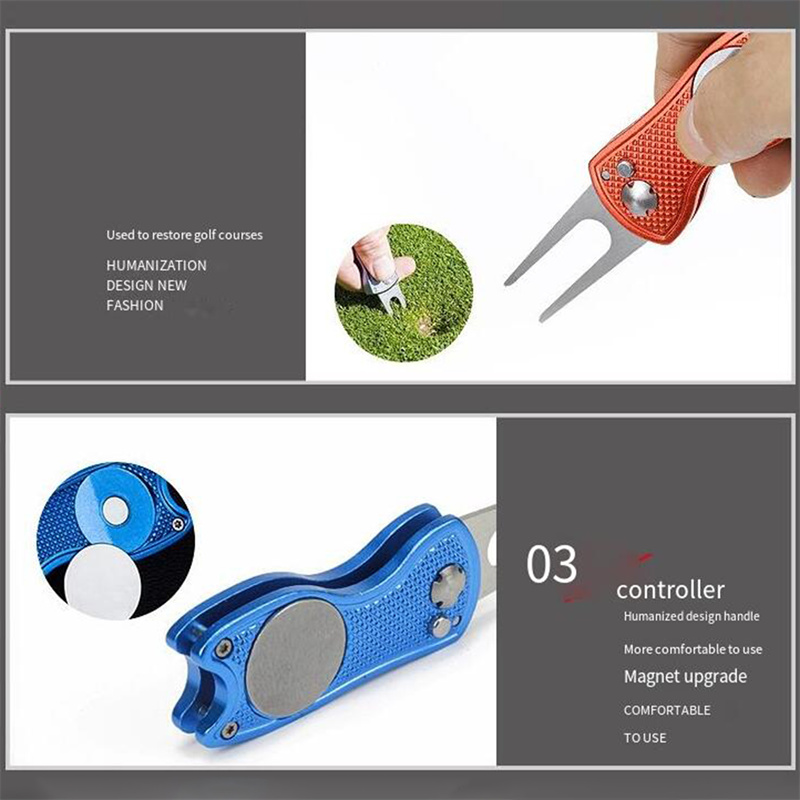 Foldable Golf Divot Repair Too - Divot Repair Tool avaliação e preço