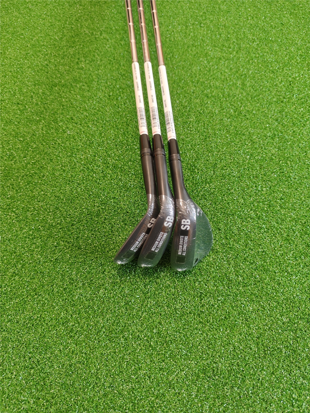 3PCS Black Wedges MG 5 Golf Cl - Shaft Flex Stiff avaliação e preço