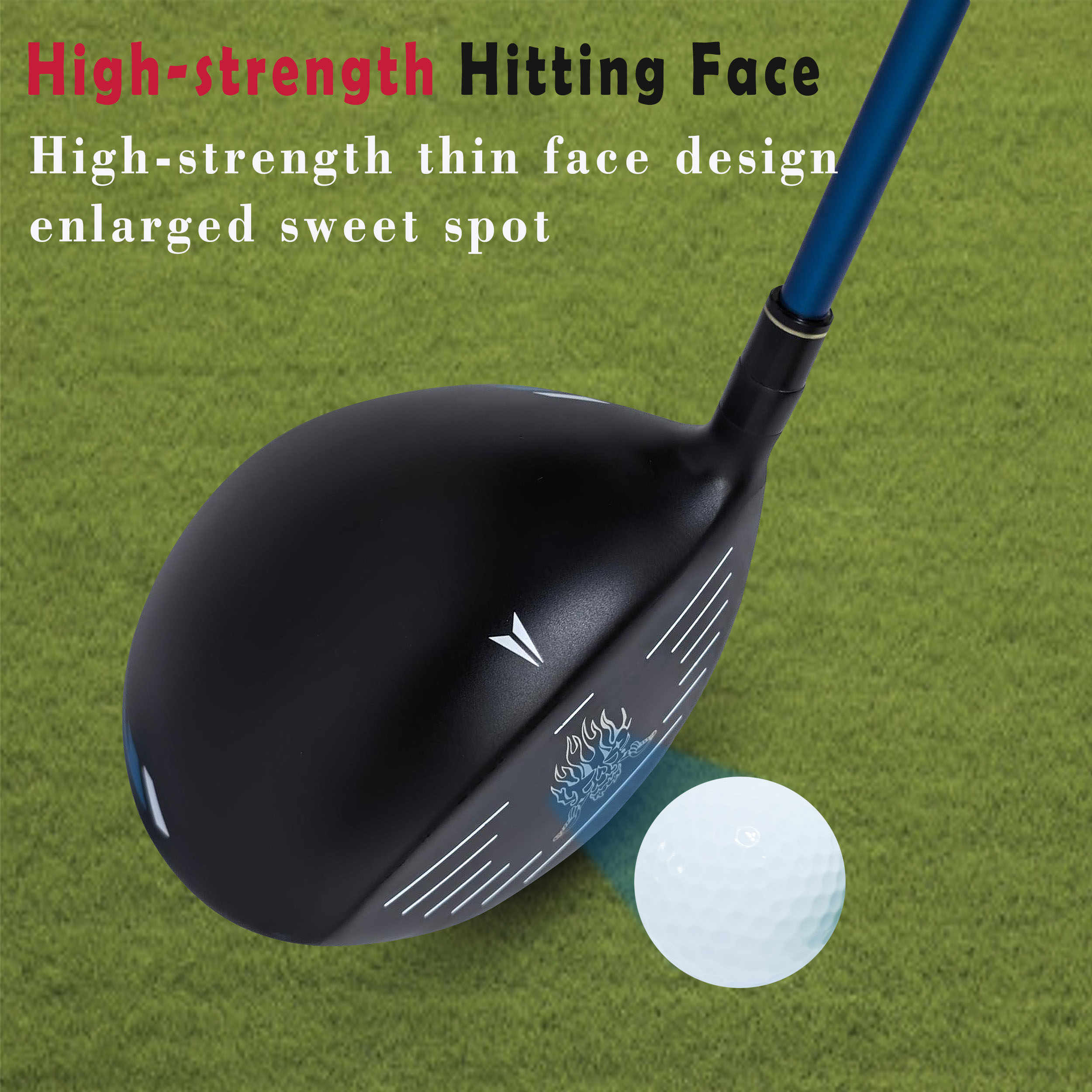 1 PC Right-Handed Golf Driver, - Shaft Flex Stiff avaliação e preço