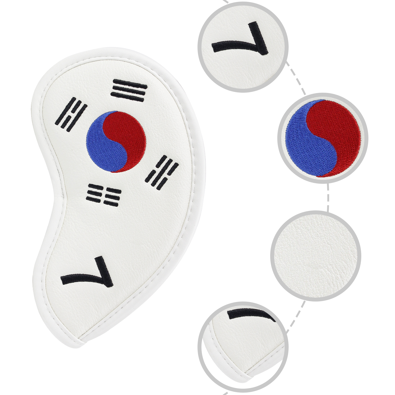 10 Pcs/Set PU Golf Iron Head C - Golf Equipment Korea avaliação e preço