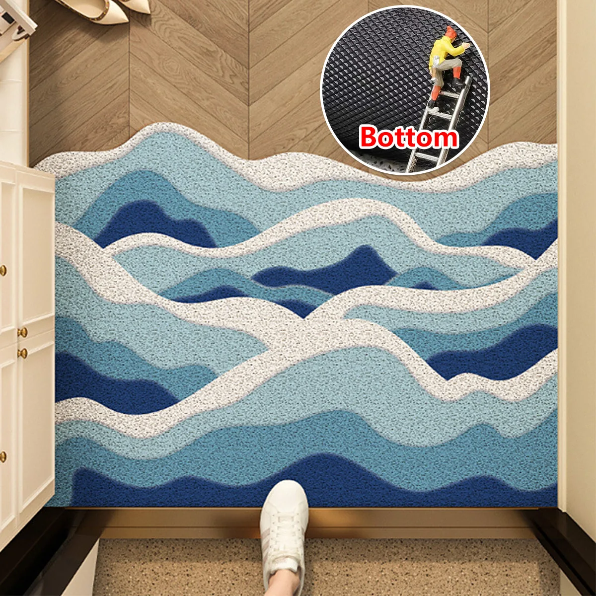 Ocean Wave Coil Door Mat Elast - Golf Equipment Korea avaliação e preço