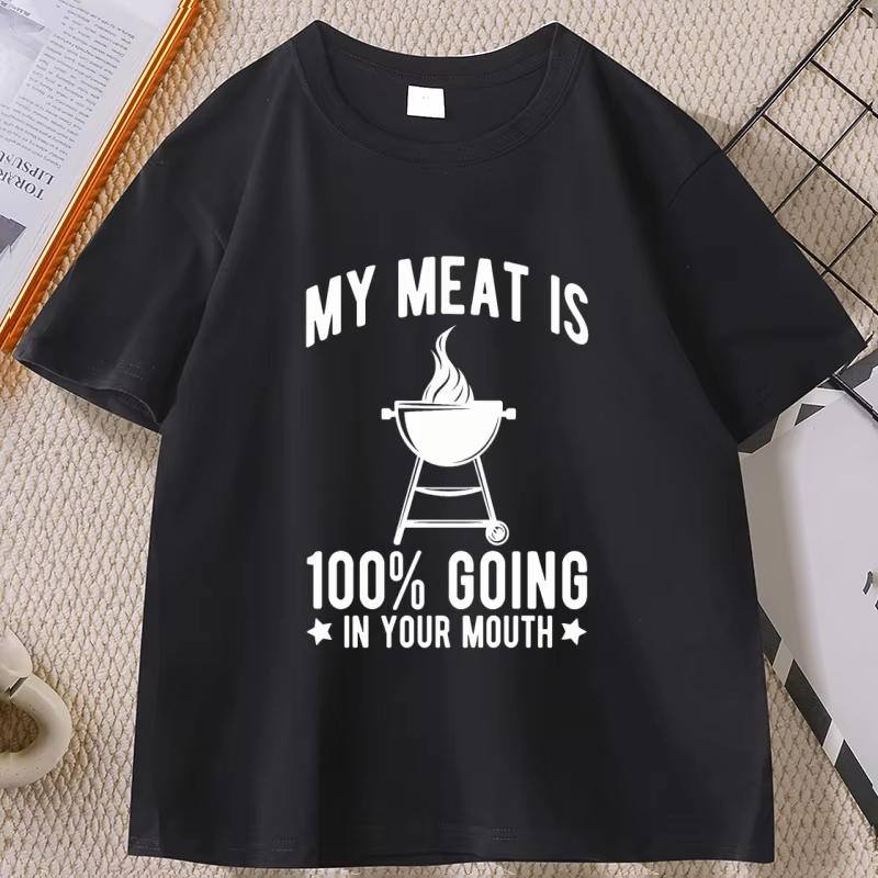 Men's Tshirt My Meat Enters Yo - Golf Equipment Women avaliação e preço