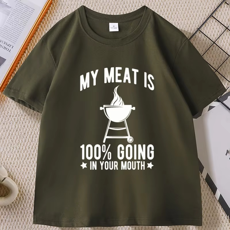Men's Tshirt My Meat Enters Yo - Golf Equipment Women avaliação e preço