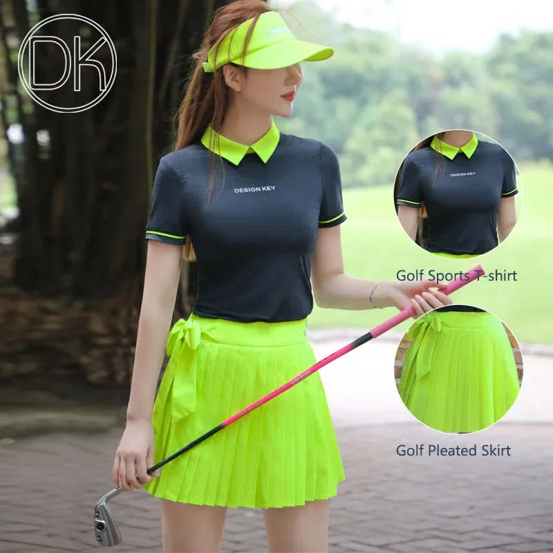 DK Ladies Breathable Golf Polo - Golf Equipment Women avaliação e preço
