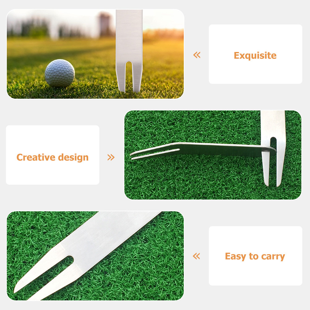 2Pcs Small Golf Divot Fork Div - Divot Repair Tool avaliação e preço