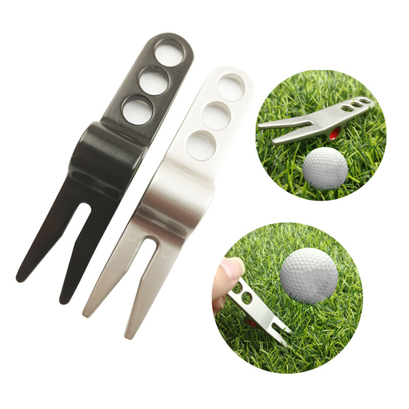 New Zinc Alloy Golf Fork For S - Divot Repair Tool avaliação e preço