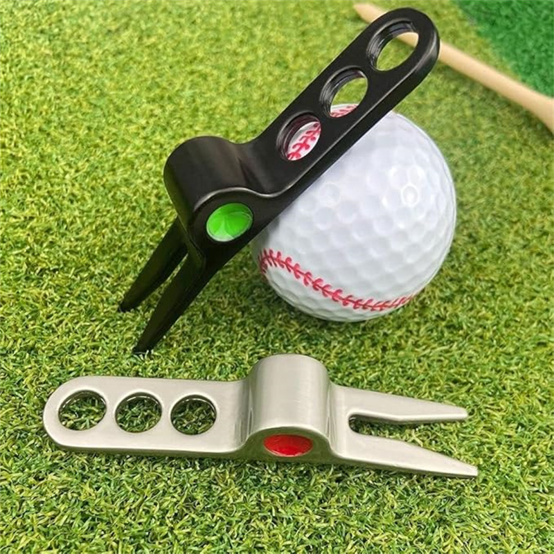 New Zinc Alloy Golf Fork For S - Divot Repair Tool avaliação e preço
