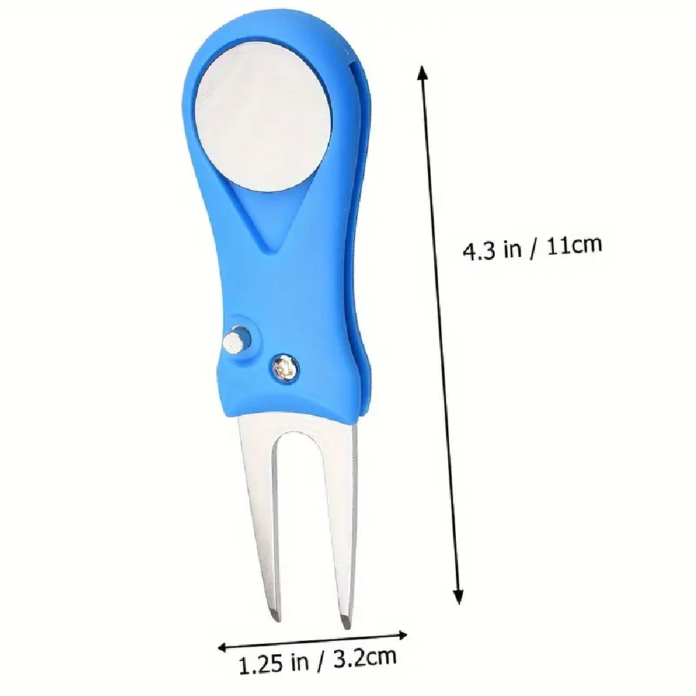 Random 1Pc Stainless Steel Pop - Divot Repair Tool avaliação e preço