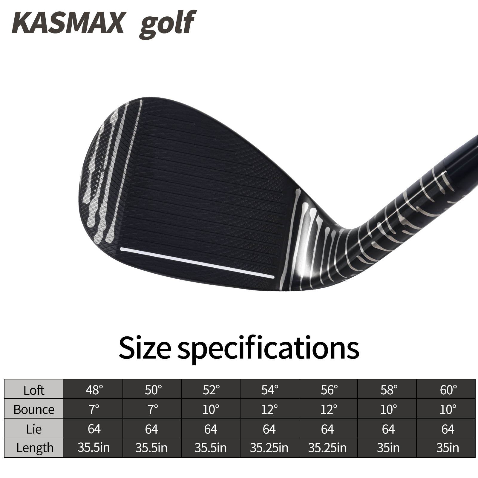 Kasmax Golf Club Sg-01 Wedge E - Shaft Flex Stiff avaliação e preço