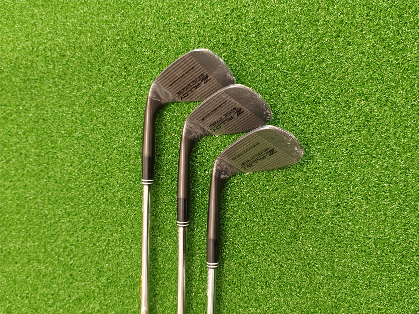 3PCS Black RTZ Golf Clubs Wedg - Shaft Flex Stiff avaliação e preço